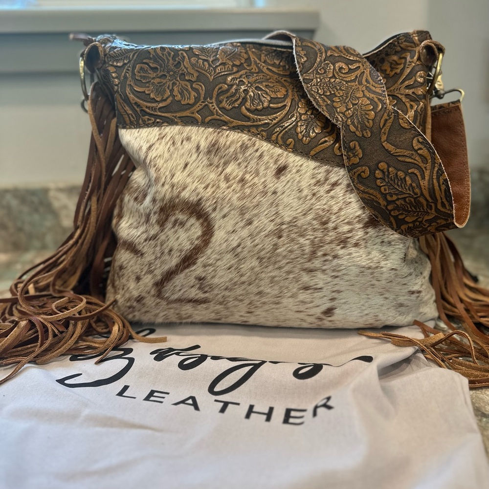 L3 Leather Designs Cowhide Purse
